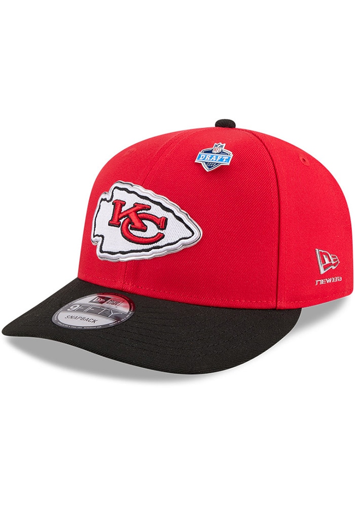 Kansas City Chiefs New Era Red 2026 NFL Draft 9FIFTY Snapback Hat
