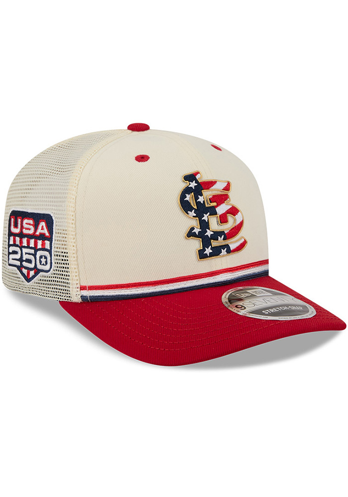 New Era St Louis Cardinals CREAM 2026 4th of July 9SEVENTY