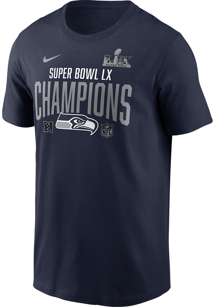 Nike Seattle Seahawks NAVY 2025 Super Bowl Champions Going Yard