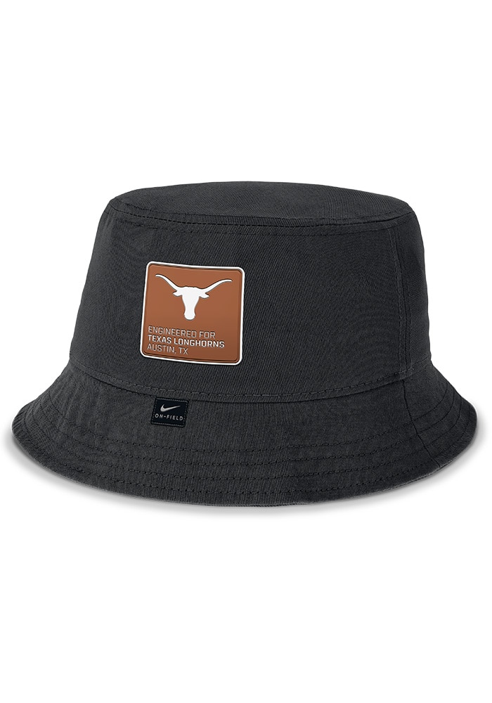 Nike Texas Longhorns BLACK NIKE APEX GAMEDAY BUCKET CAP Bucket Hat