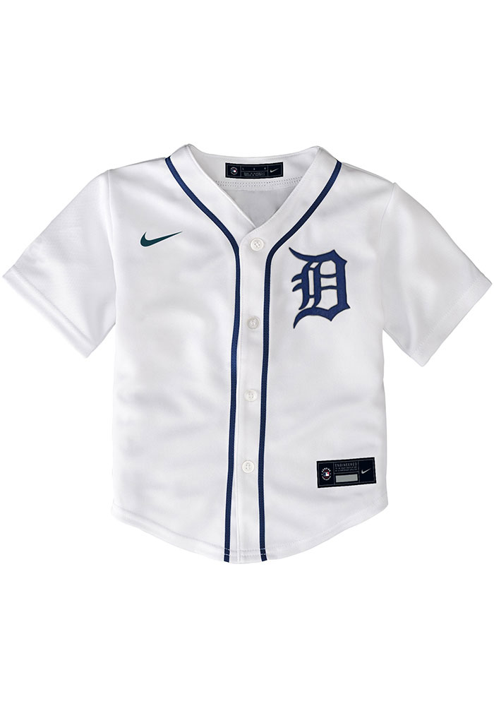 Detroit Tigers Nike Toddler White Home Baseball Jersey - 133403608