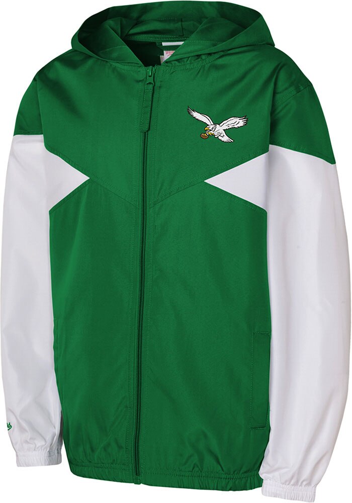 Philadelphia Eagles Mitchell and Ness Youth KELLYGREEN Lt Wgt