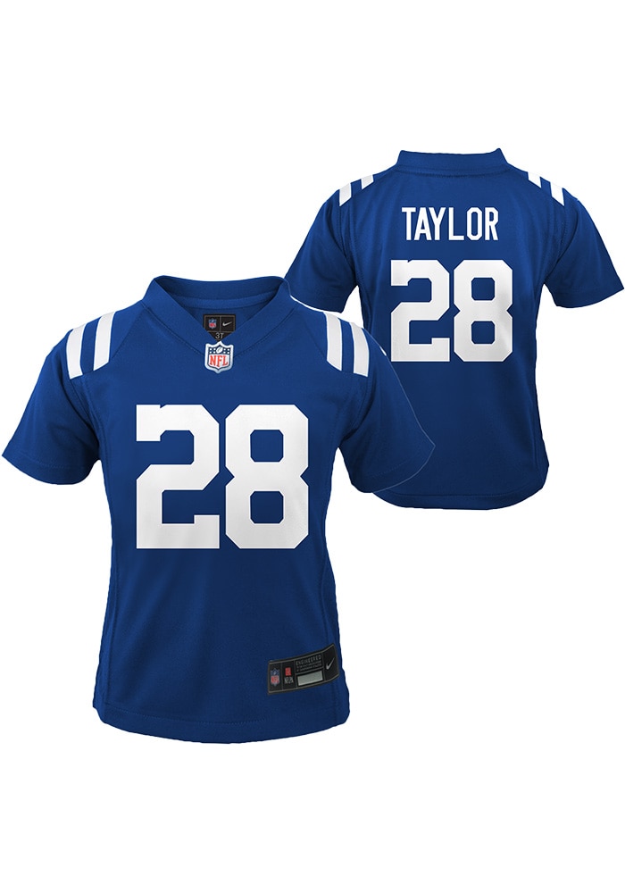 Indianapolis Colts Jonathan Taylor Boys Replica BLUE Nike Football