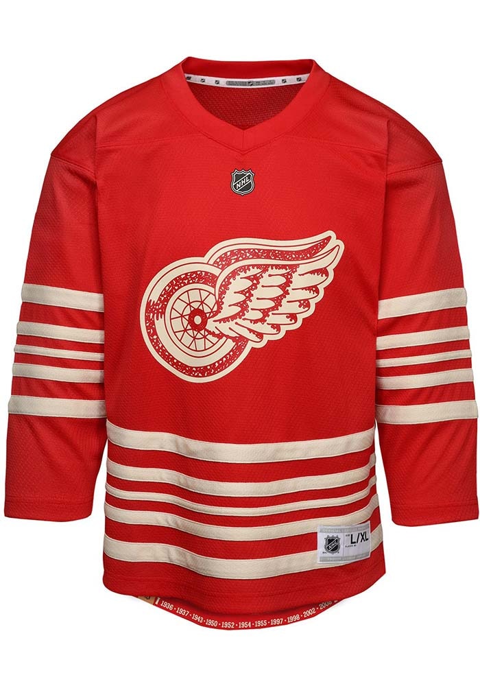 Detroit Red Wings Youth Red Alt 2 Replica Hockey Jersey - 133425146