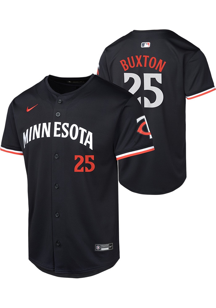 Minnesota Twins Byron Buxton Youth NAVY Alt 2 Limited Baseball