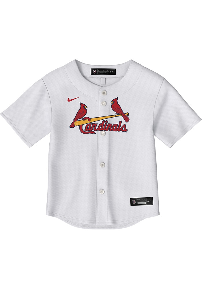 St Louis Cardinals Nike Toddler White Home Replica Blank Baseball