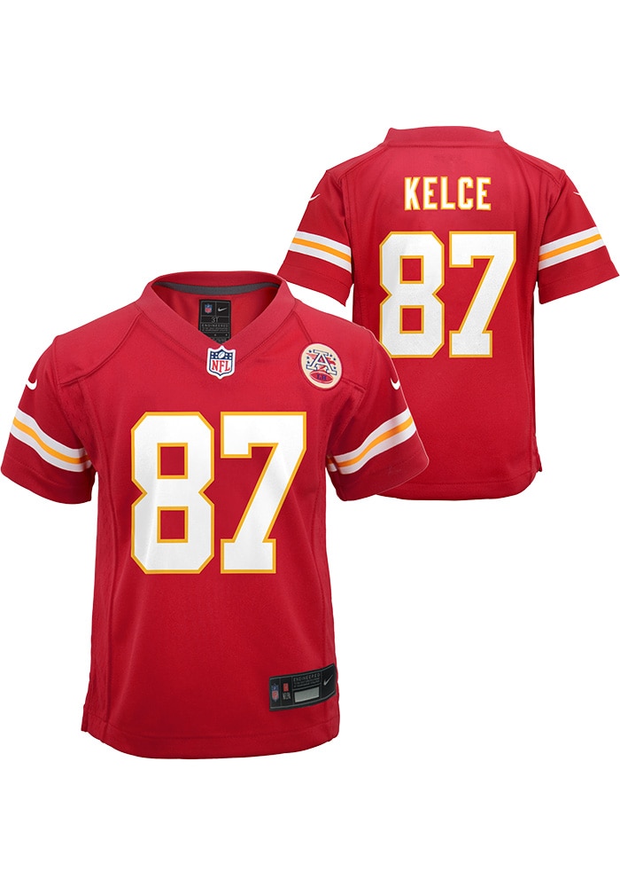 Kansas City Chiefs Kelceユニフォーム 2XL(3L) Kansas City Chiefs Travis Kelce Toddler Replica Red Nike Football