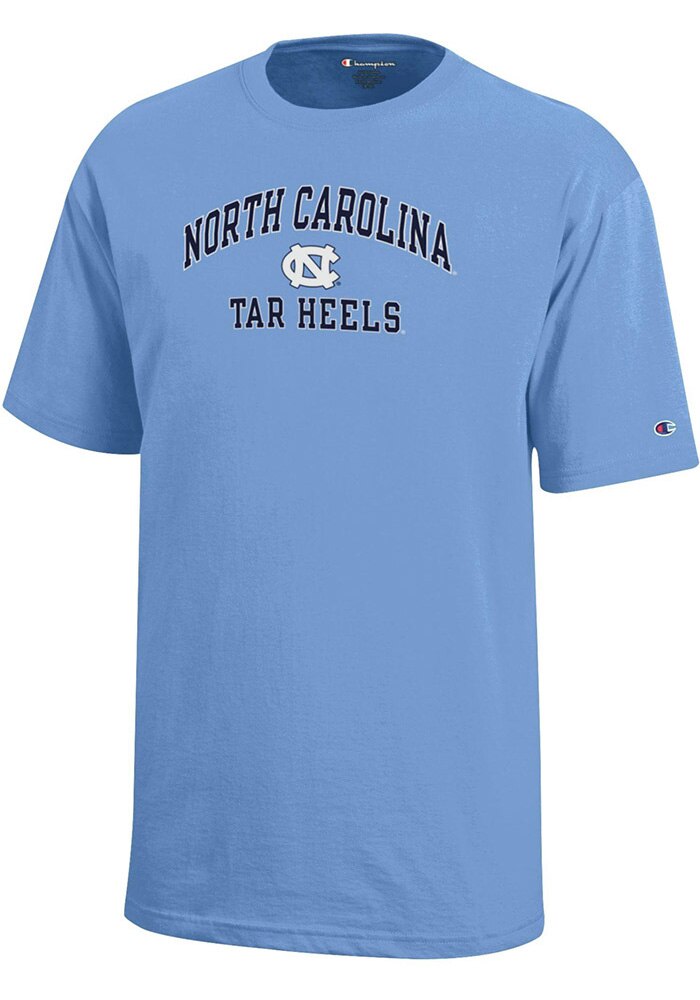 Champion North Carolina Tar Heels Youth LIGHT BLUE Arch Mascot