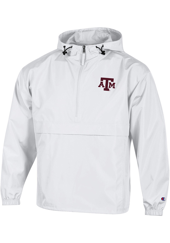 Champion Texas A&M Aggies Mens White Primary Logo Packable Light