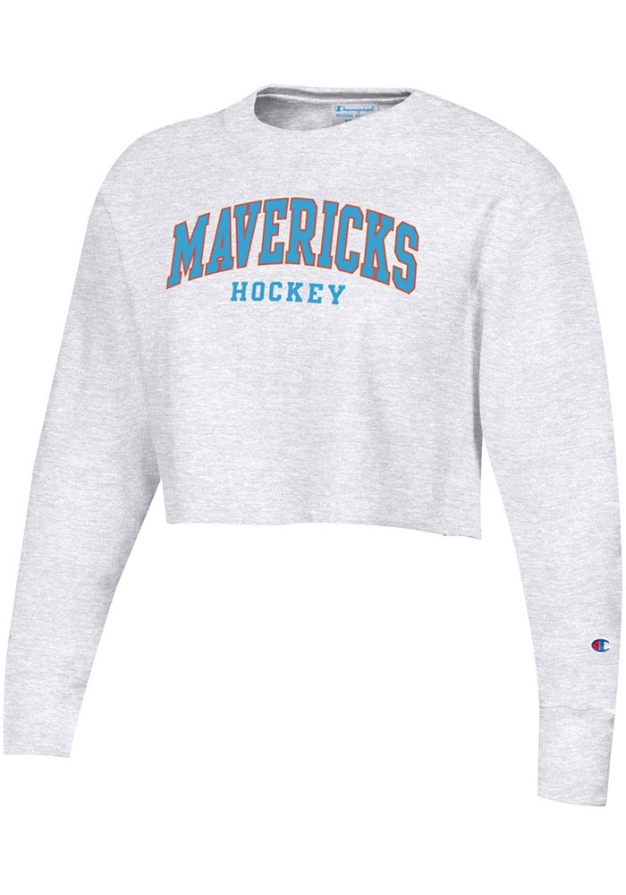 Kansas City Mavericks Champion Crew Sweatshirt Womens GREY Reverse