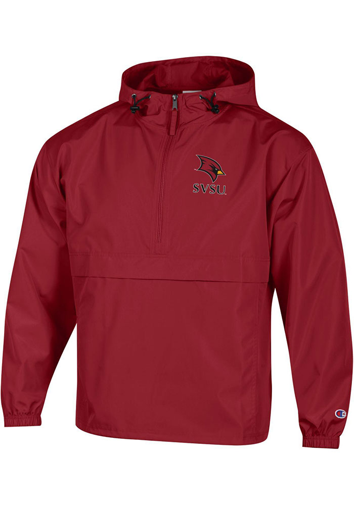 Champion Saginaw Valley State Cardinals Mens Red Packable Light