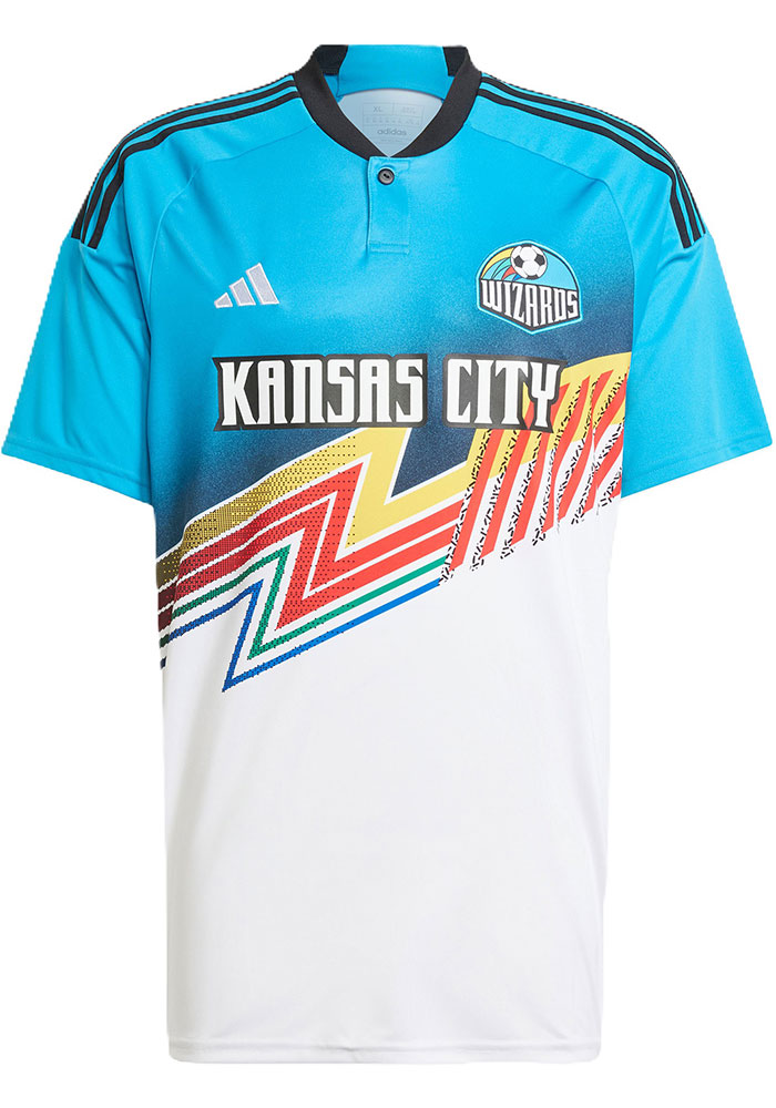 Sporting Kansas City Mens Adidas Replica Soccer White Third Jersey