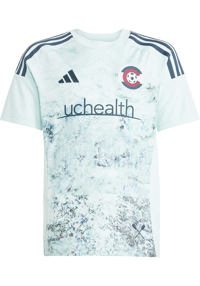 Adidas Colorado Rapids Youth MINT 25/26 Away Replica Soccer Jersey