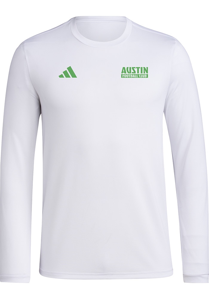 Adidas Austin FC GREEN Local Warp Long Sleeve T-Shirt - 148505451