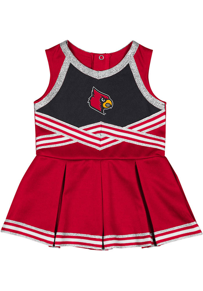 Colosseum Louisville Cardinals Baby Sets Red Lollipop Park Cheer