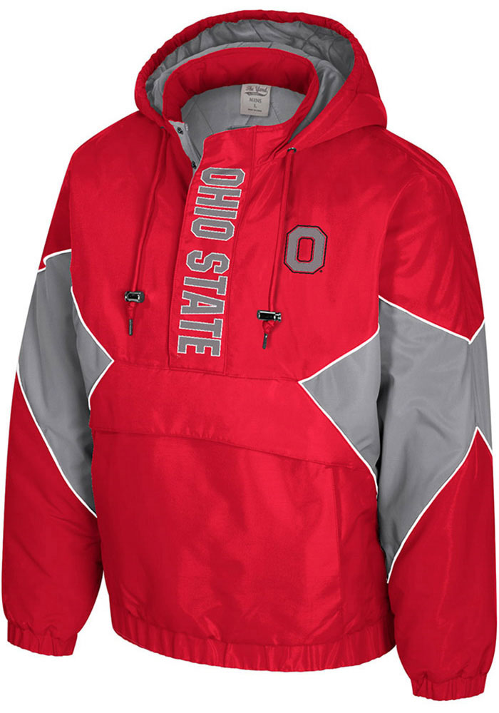 Colosseum Ohio State Buckeyes Mens Red Richest Man Heavyweight