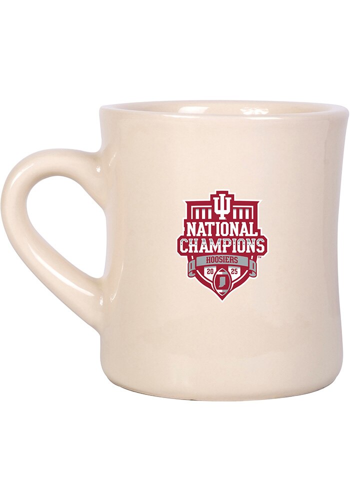 Indiana Hoosiers CLEAR CFP National Champions 2025 12oz Ceramic Mug -  1549416