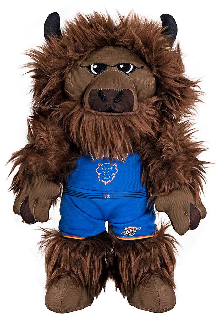 Oklahoma City Thunder BLUE 10 Inch Mascot Mascot Plush