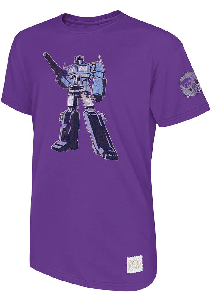 Collin Klein Mens PURPLE K-State Wildcats Optimus Klein Fashion
