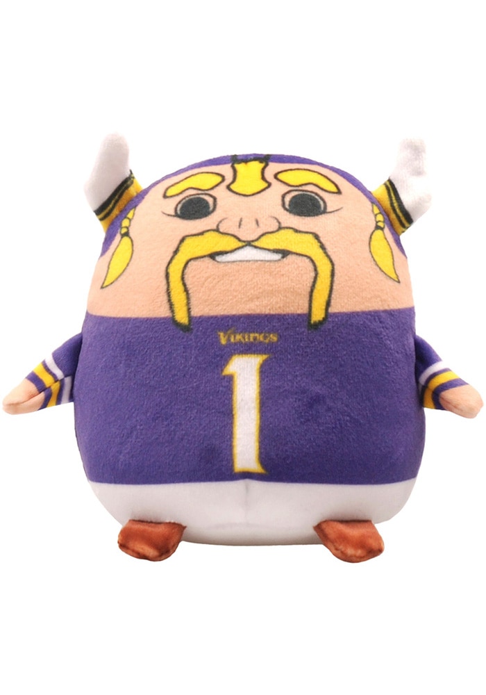 Forever Collectibles Minnesota Vikings PURPLE Smuscherz Mascot