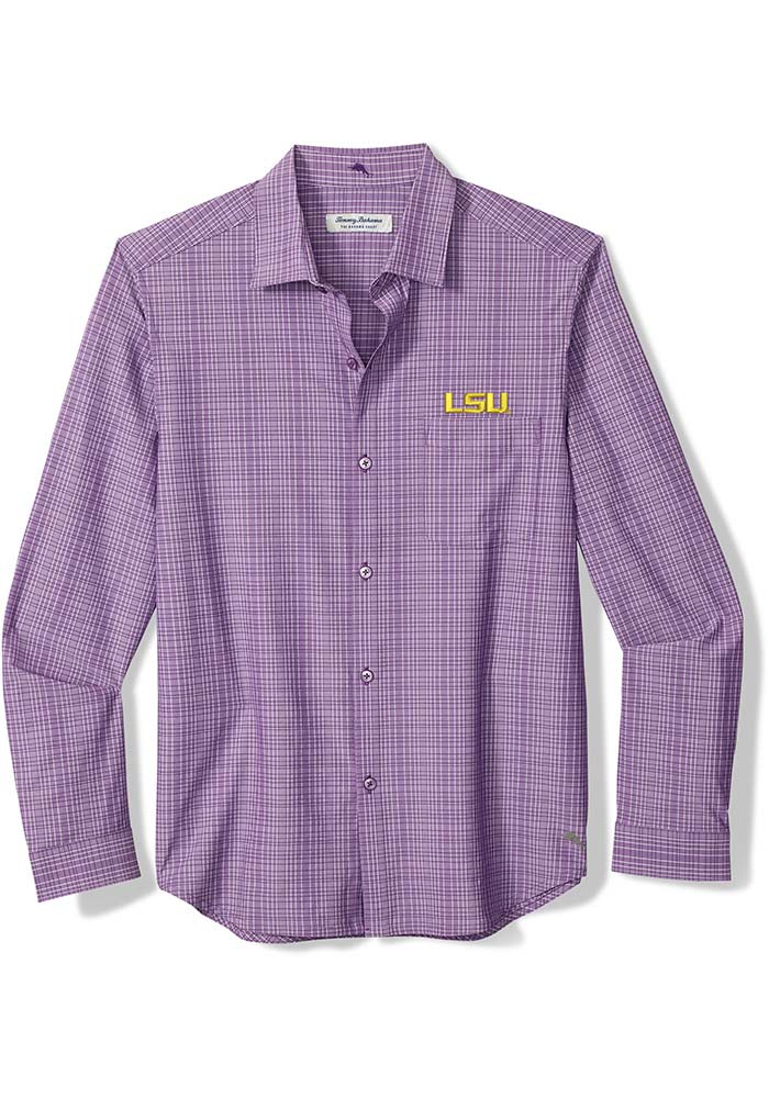 lsu dress shirt Tiger Gameday Polo XXL It features lightweight LSU Drake SS 8 Shot