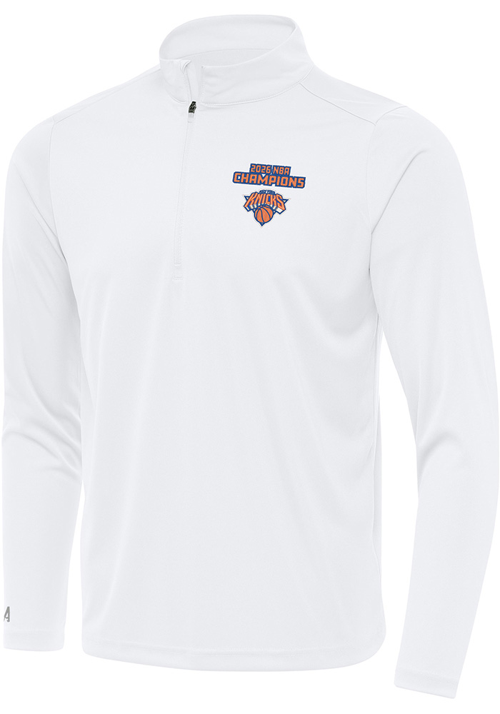 Antigua New York Knicks Mens White 2026 NBA Champion Tribute