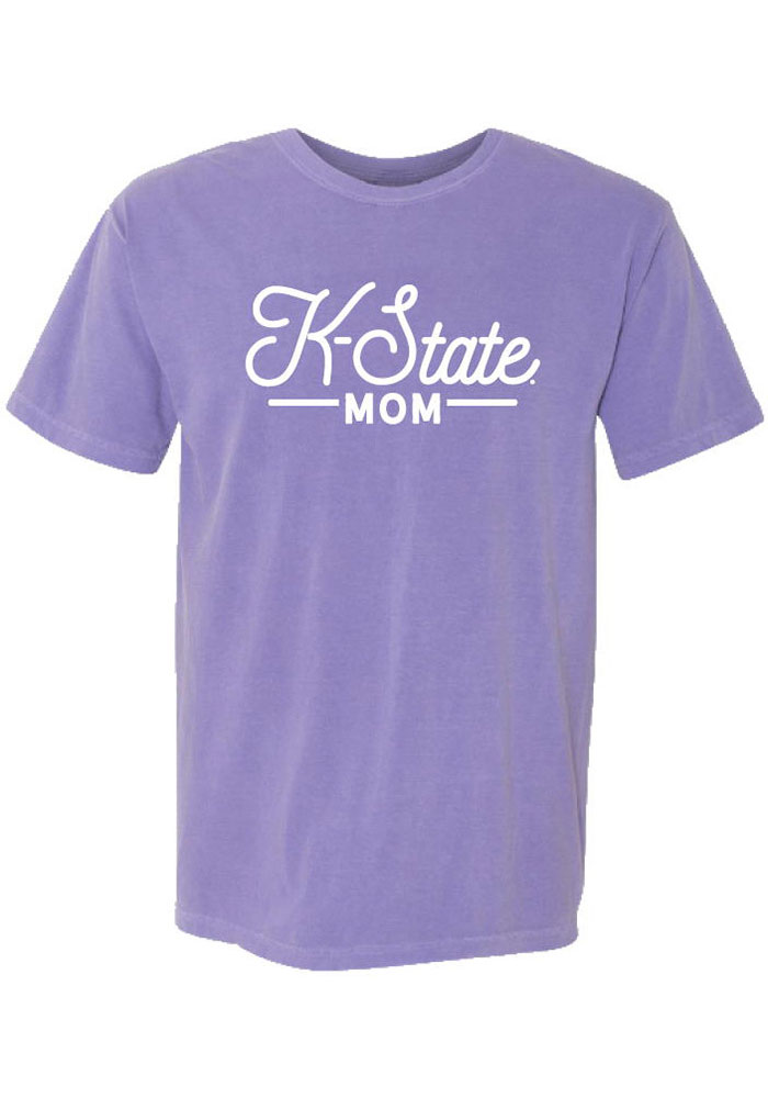 トップス FWM UNDERGROUNDYOKO SHIRT PURPLE size S Summit Sportswear VIOLET K-State Wildcats Mom Wordmark Short