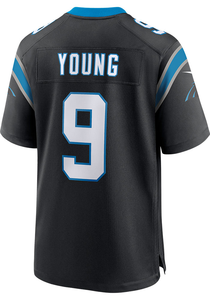 Bryce Young Carolina Panthers BLACK Home Game Jersey - 173200198