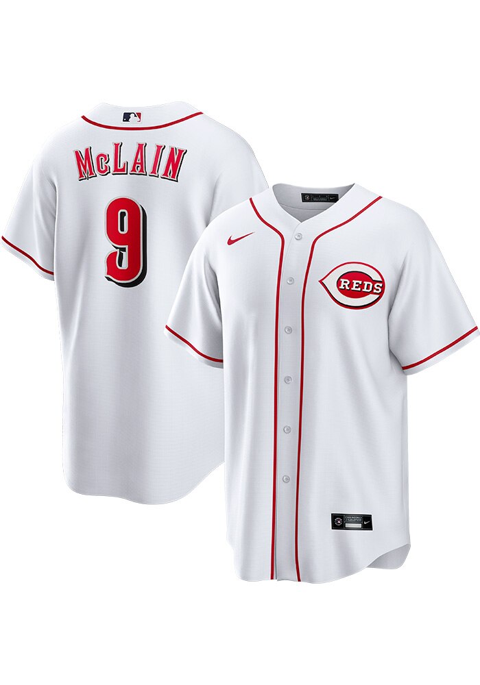Matt McLain Cincinnati Reds Mens Replica WHITE Home Jersey - 173201402
