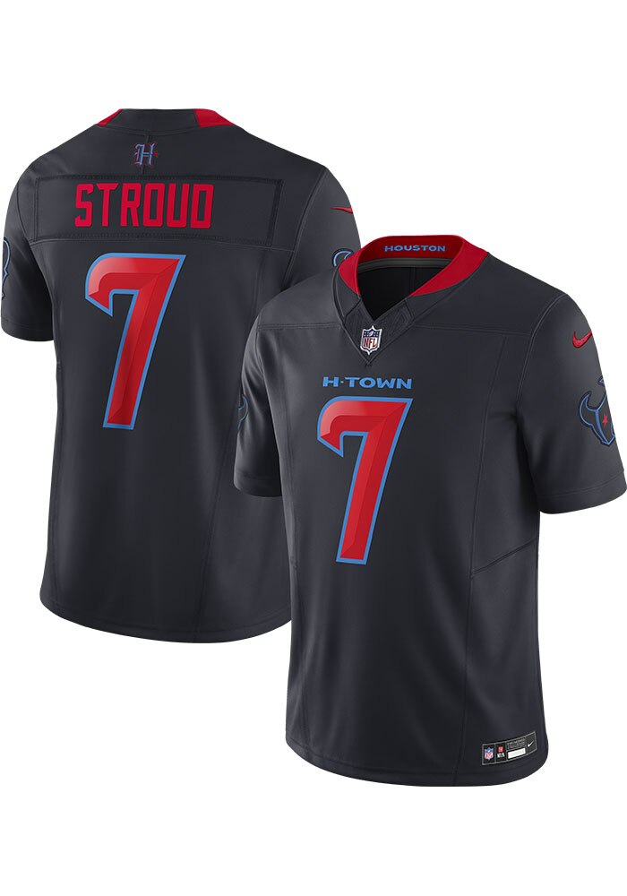 CJ Stroud Houston Texans Mens NAVY Vapor F.U.S.E. Limited Football