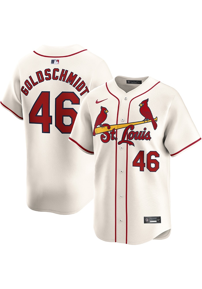 Paul Goldschmidt St Louis Cardinals Mens IVORY Alt 2024 Limited