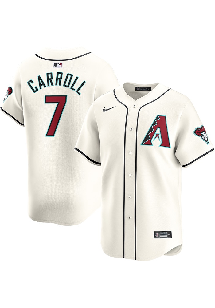 アスプルンド 4リサイクルビン ホワイト 011240 Corbin Carroll Arizona Diamondbacks Mens WHITE Home 2024 Limited