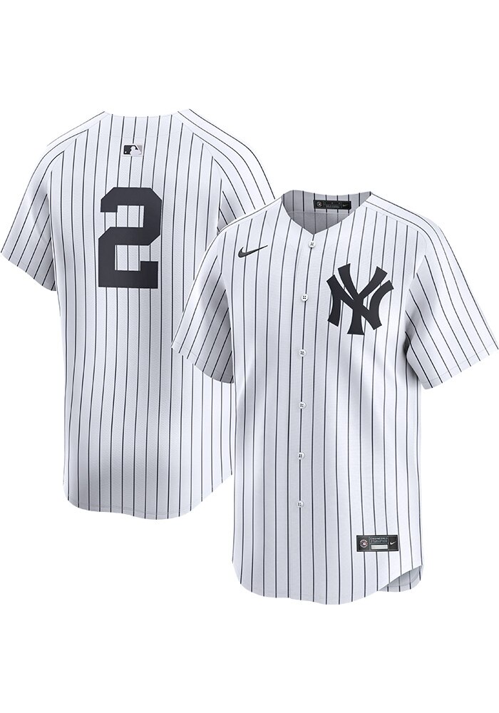 NEW YORK YANKEES JETER ユニフォーム Derek Jeter New York Yankees Mens White Home Number Only 2024