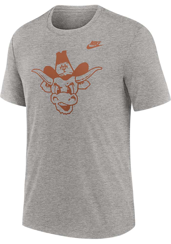 Nike Texas Longhorns Dark Grey Heather Legacy Primary Logo Short