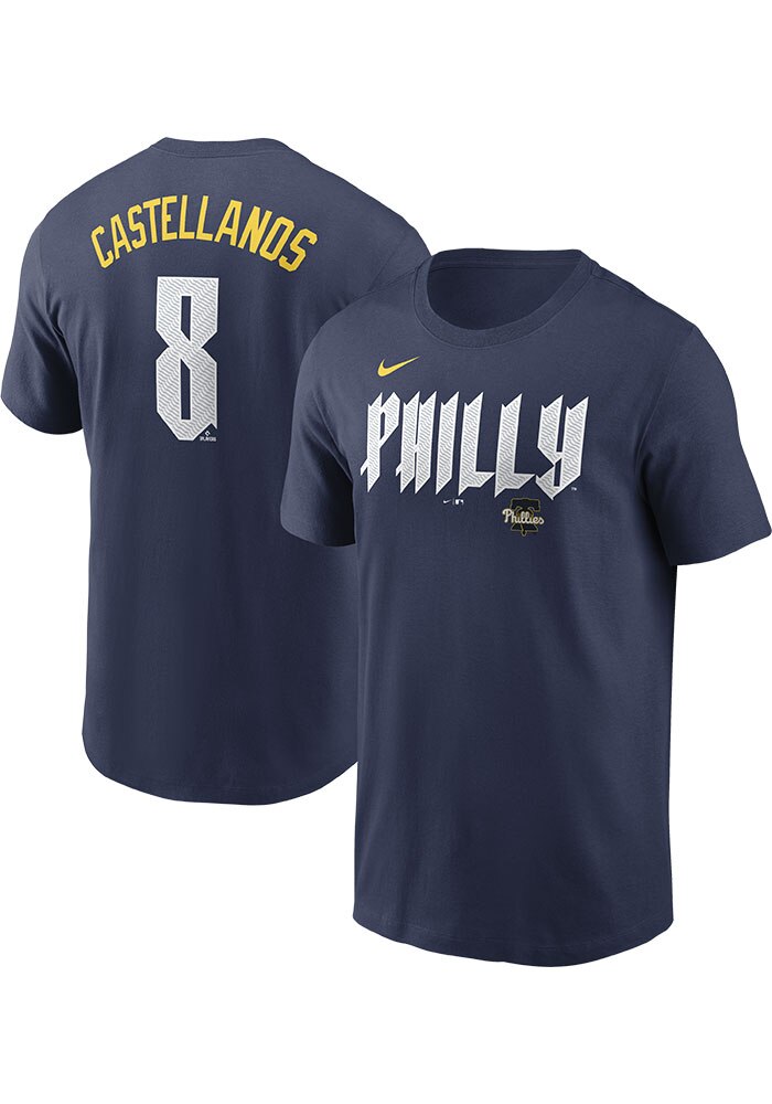 Nick Castellanos Philadelphia Phillies BLUE City Connect Short