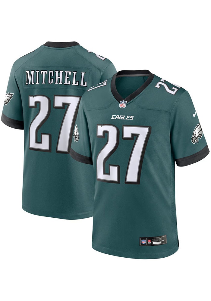 Quinyon Mitchell Philadelphia Eagles MIDNIGHTGREEN Home Jersey