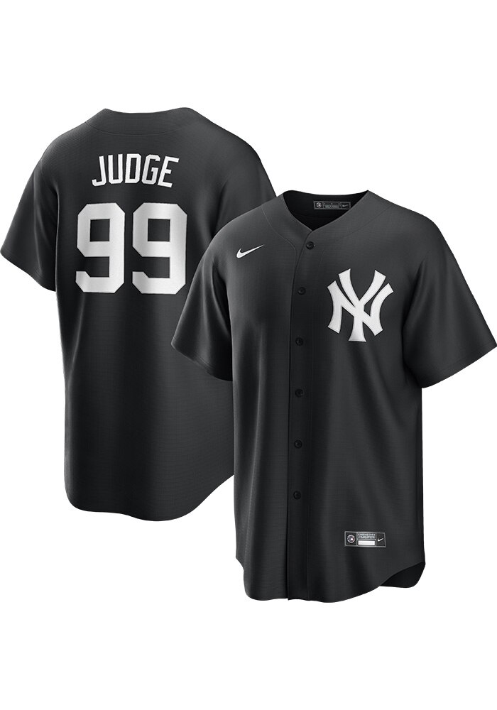希少Sサイズ　ニューヨーク・ヤンキース JUDGE ユニフォーム Aaron Judge New York Yankees Mens Replica BLACK Fashion Jersey