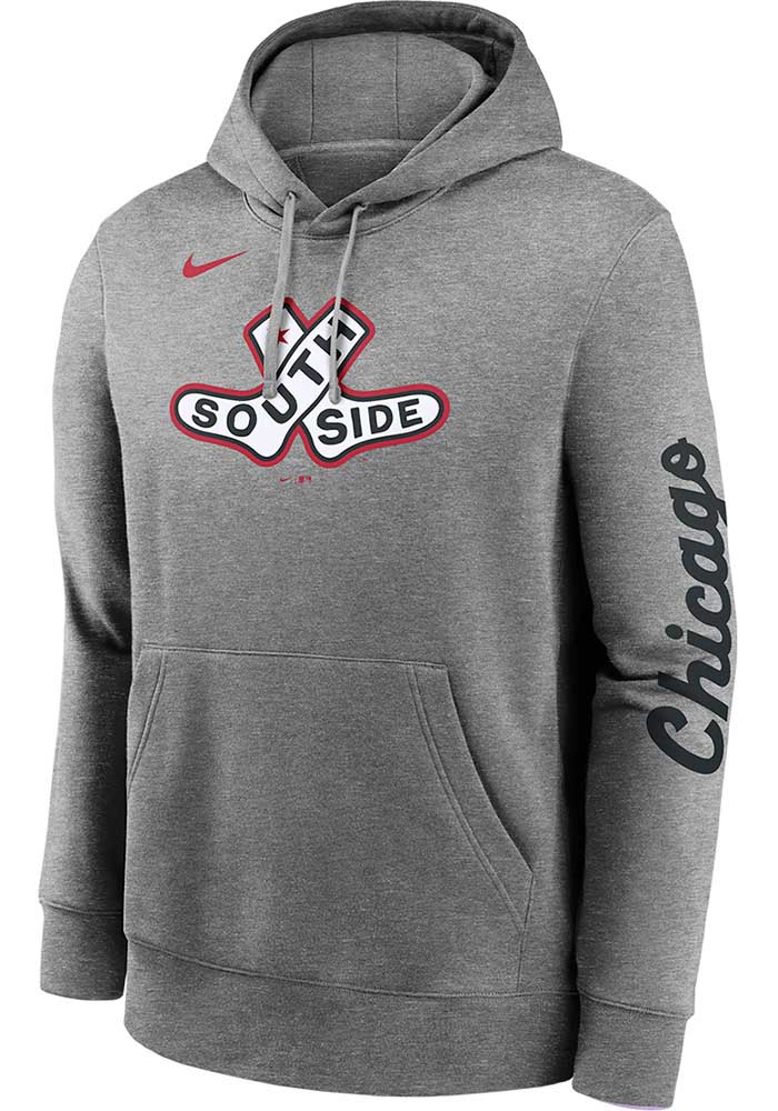Nike Chicago White Sox Mens GREY City Connect French Terry Long