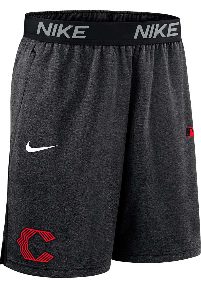 Cincinnati Reds Mens Nike BLACK AC City Connect Drifit Shorts