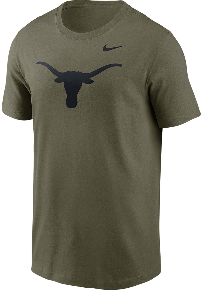 Nike Texas Longhorns OLIVE Dri-Fit Short Sleeve T Shirt - 173221964
