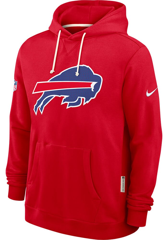 Nike Buffalo Bills Mens Red Sideline Hoodie - 173227206