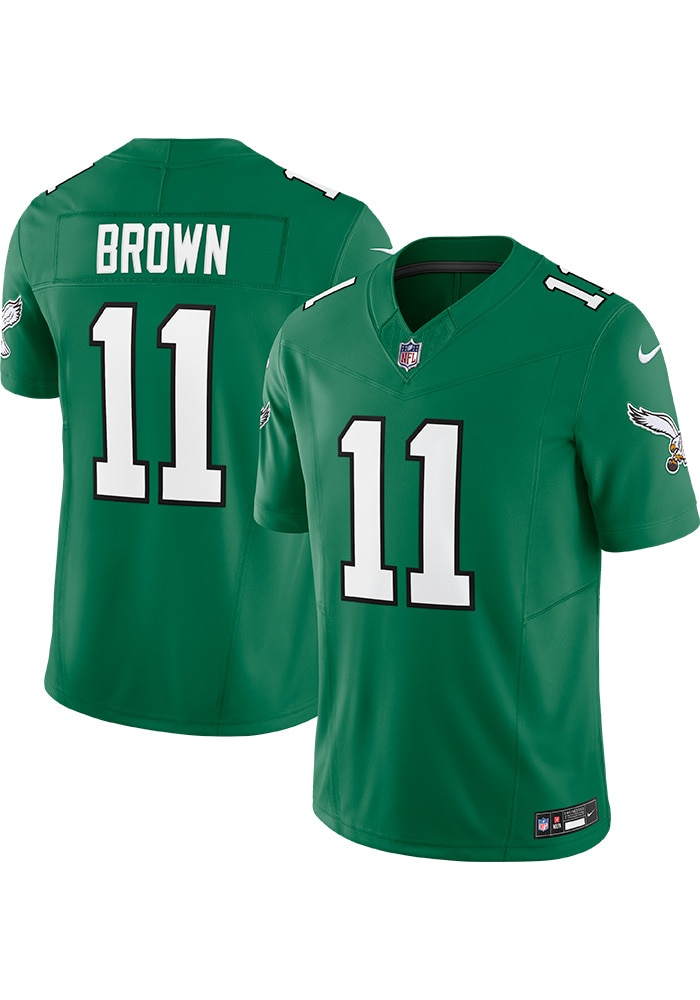 AJ Brown Philadelphia Eagles Mens KELLY Vapor F.U.S.E. Limited