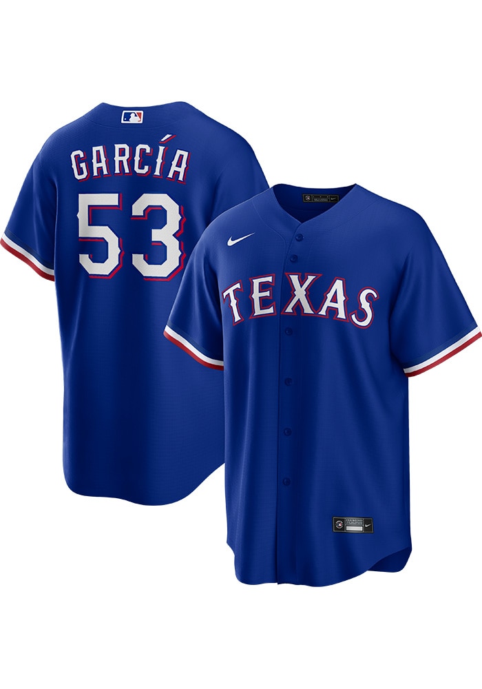 Adolis Garcia Texas Rangers Mens Replica ROYAL Alt Jersey - 17328661