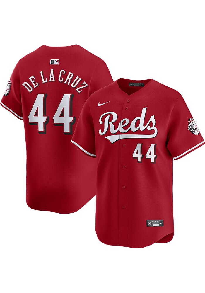 Elly De La Cruz Cincinnati Reds Mens Red Alt 2024 Limited Baseball