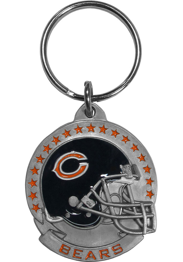chicago bears fish tank accessories NFL Monsters Of The Midway Den Caddy Cooler Design Sleeveless Chicago Bears Carved Metal Key