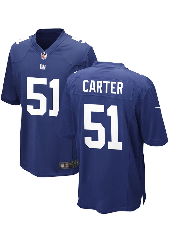 Abdul Carter New York Giants ROYAL Home Jersey - 18470639
