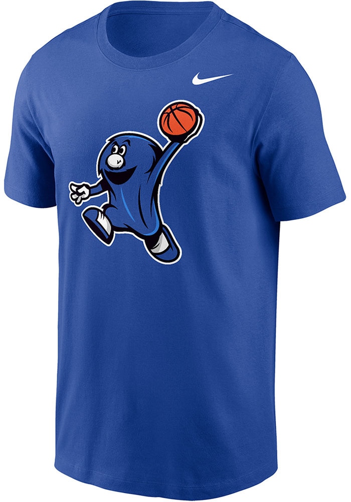 Nike Xavier Musketeers BLUE Basketball Blue Blob Short Sleeve T