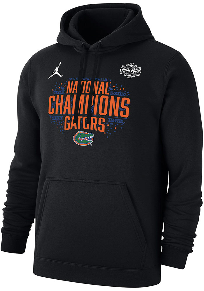 Nike Florida Gators Mens BLACK 2025 Mens Basketball National