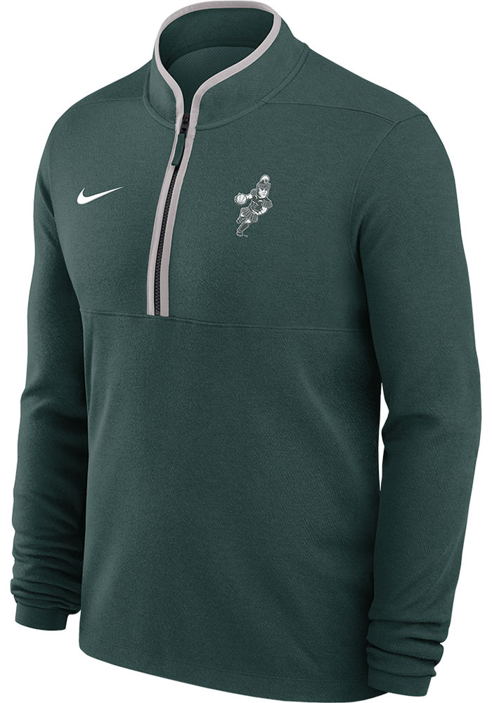 Nike Michigan State Spartans Mens DARKGREEN Sparty Playing