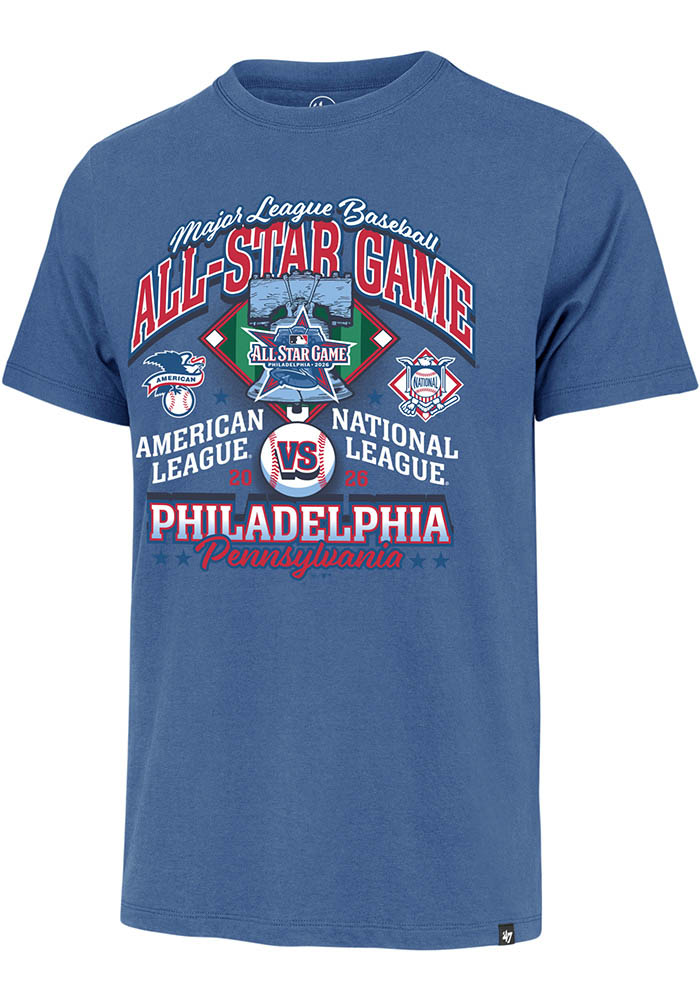 47 Philadelphia Phillies BLUE All-Star Game Short Sleeve Fashion T